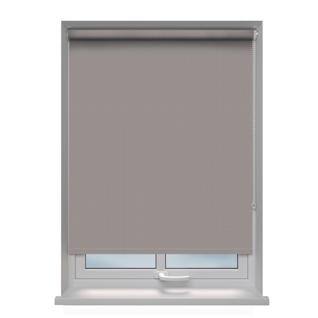 Scope Nomad light filtering roller blind fitted in a window