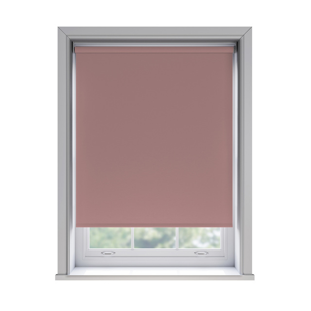 Bella Bossa blockout roller blind fitted in a window