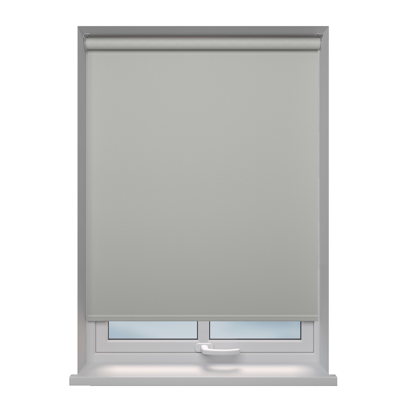 Como Blackout Harbour blackout roller blind fitted in a window