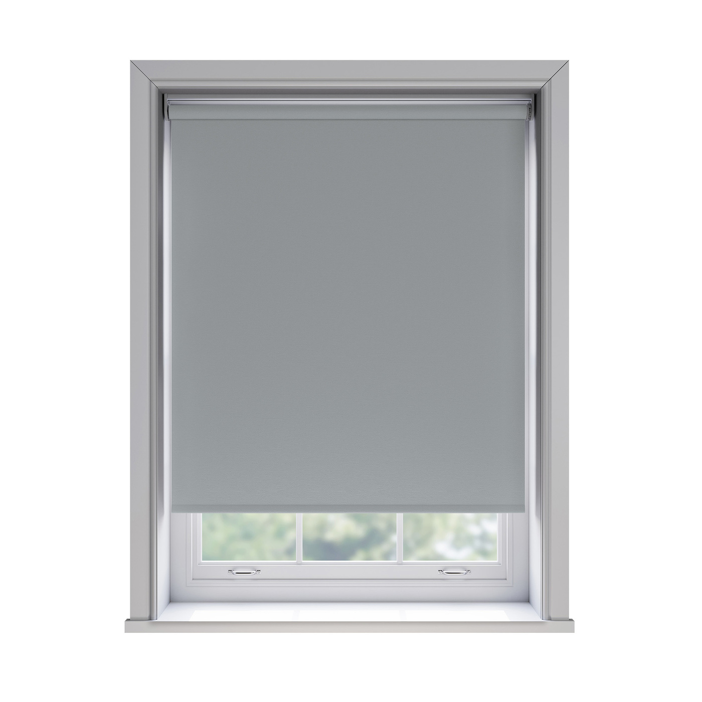 Bella Mirage blockout roller blind fitted in a window