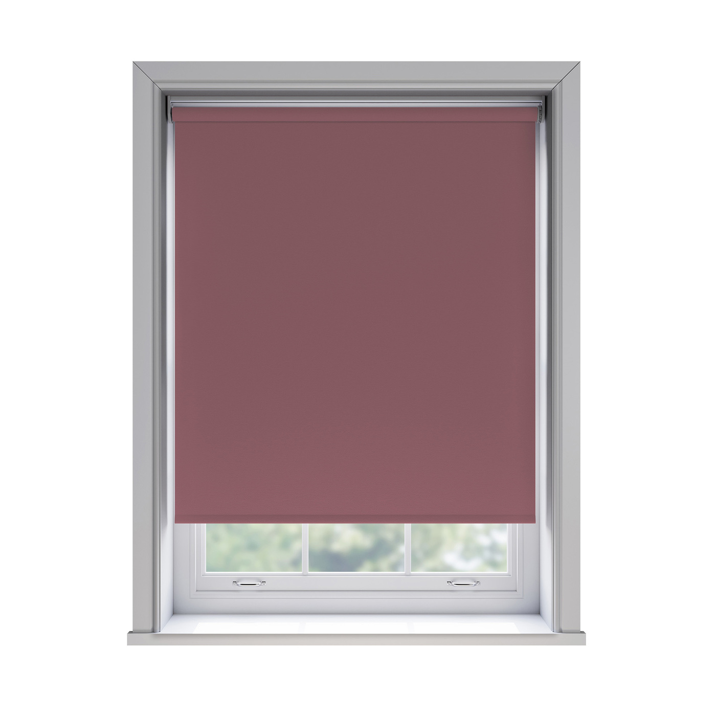 Bella Arcadia blockout roller blind fitted in a window