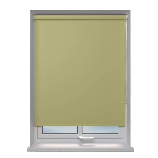 Como Blackout Nuture blackout roller blind fitted in a window