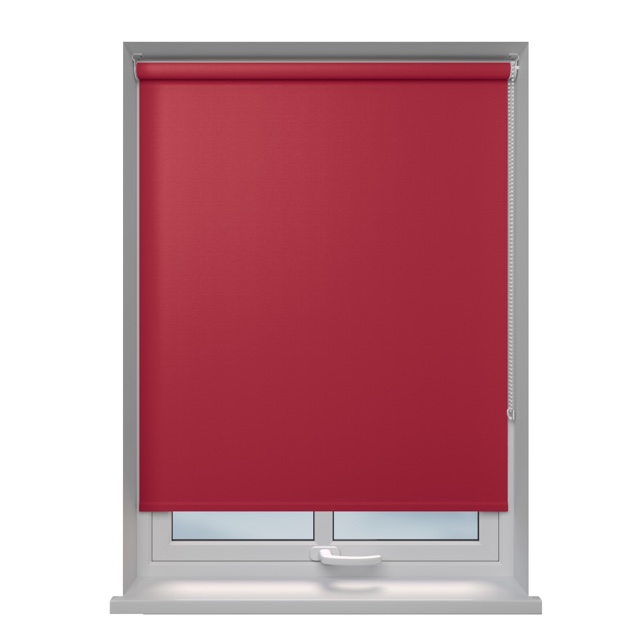 Como Blackout Kiss blackout roller blind fitted in a window
