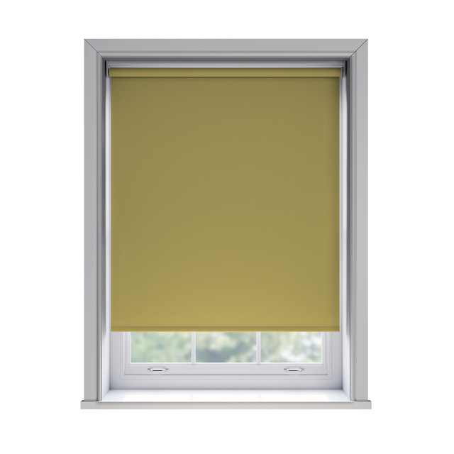Bella Vine blockout roller blind fitted in a window