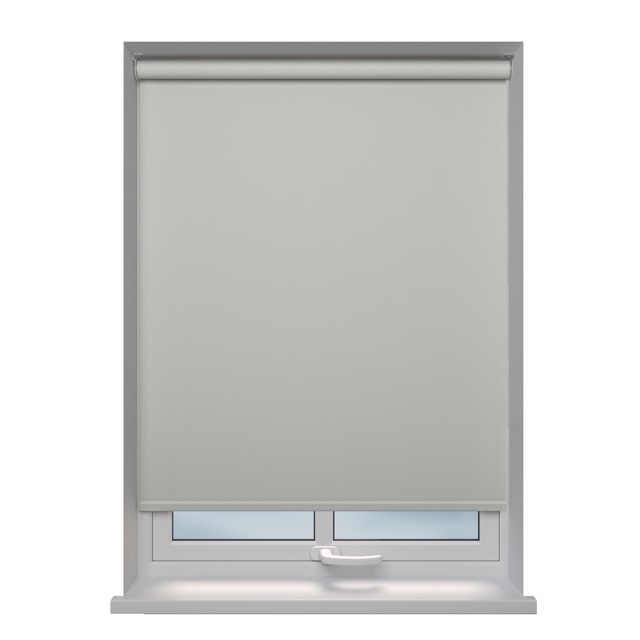 Como Blackout Space blackout roller blind fitted in a window