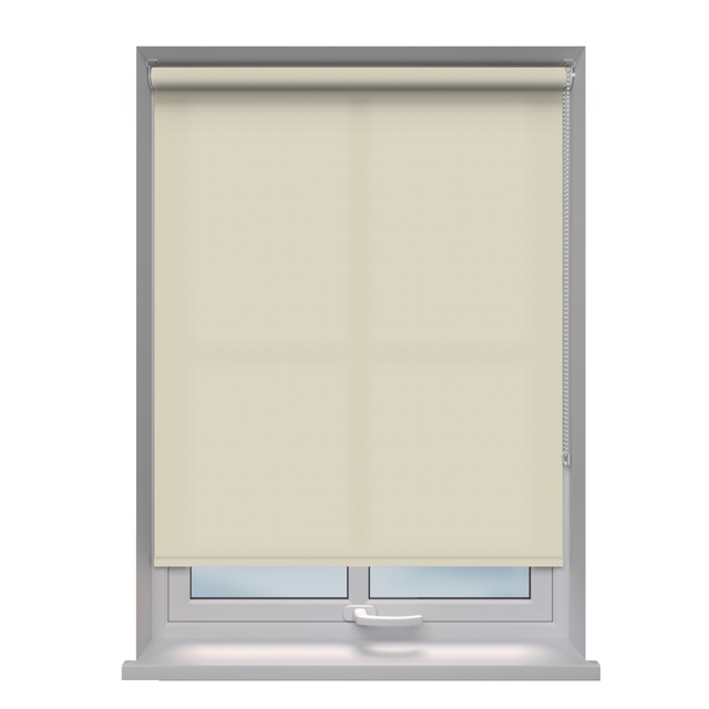 Scope Tranquil light filtering roller blind fitted in a window