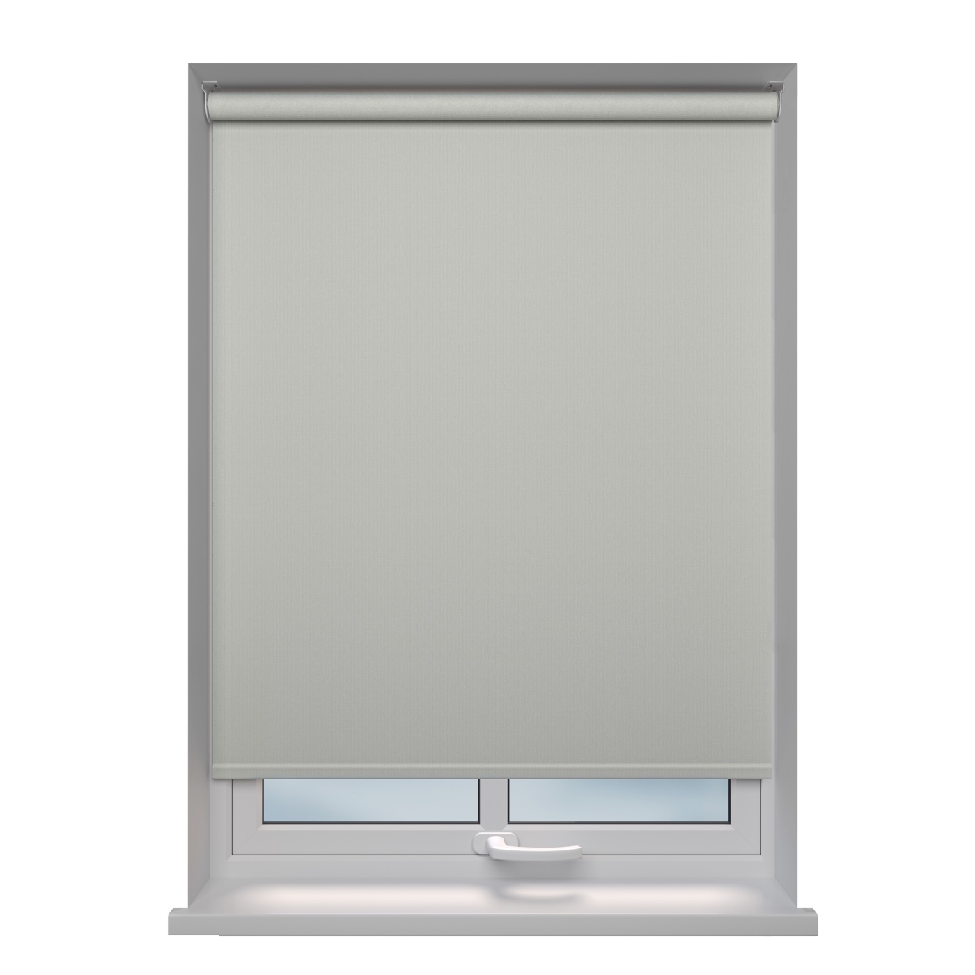 Como Blackout Space blackout roller blind fitted in a window