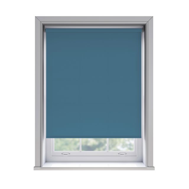 Splash Nato light filtration roller blind fitted in a white sash window
