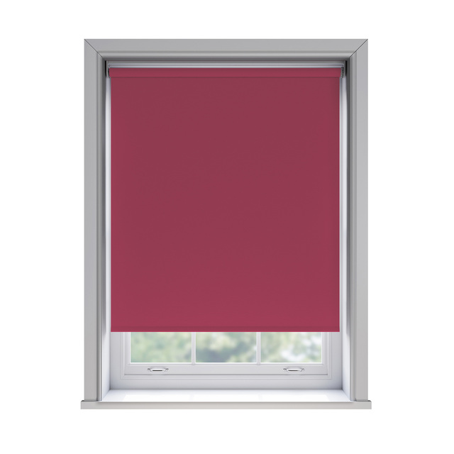 Bella Pop blockout roller blind fitted in a window