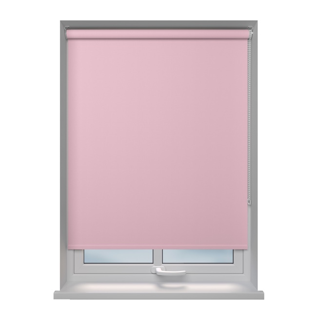 Como Blackout Sorbet blackout roller blind fitted in a window