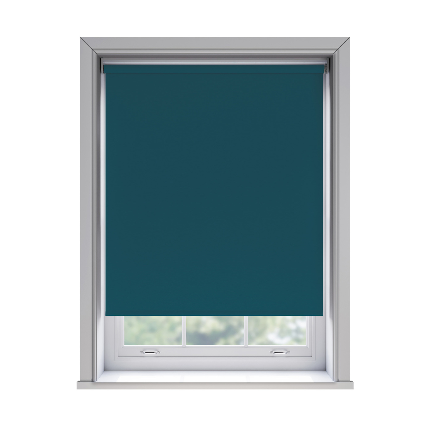 Bella Mambo blockout roller blind fitted in a window