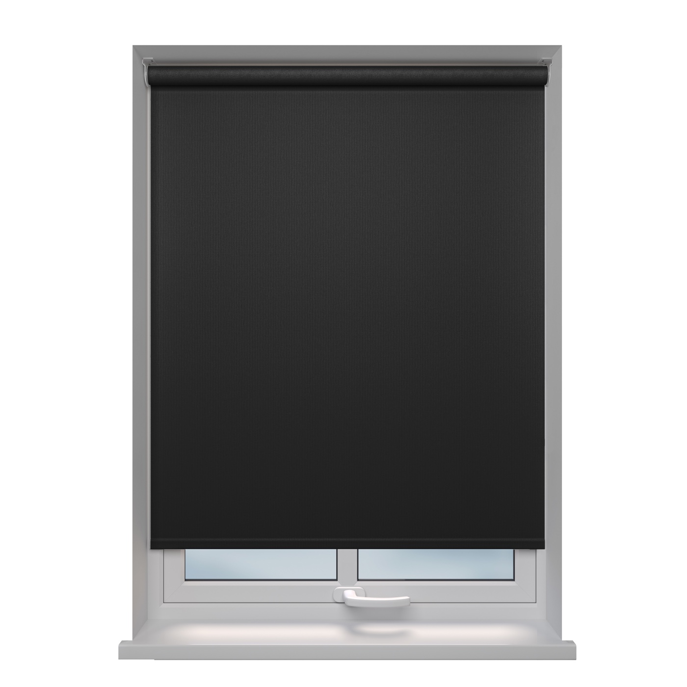 Como Blackout Drama blackout roller blind fitted in a window