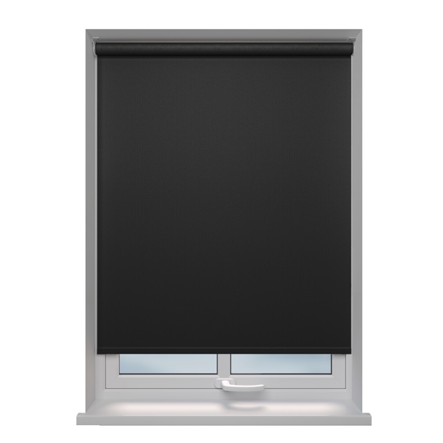 Como Blackout Drama blackout roller blind fitted in a window