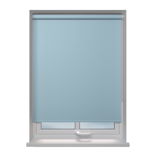 Como Blackout Bliss blackout roller blind fitted in a window